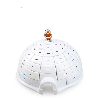 Igloo Bricks | ¡Libera tu alegría interior con este juego de mesa de pingüinos! - Estimula la diversión y el pensamiento estratégico